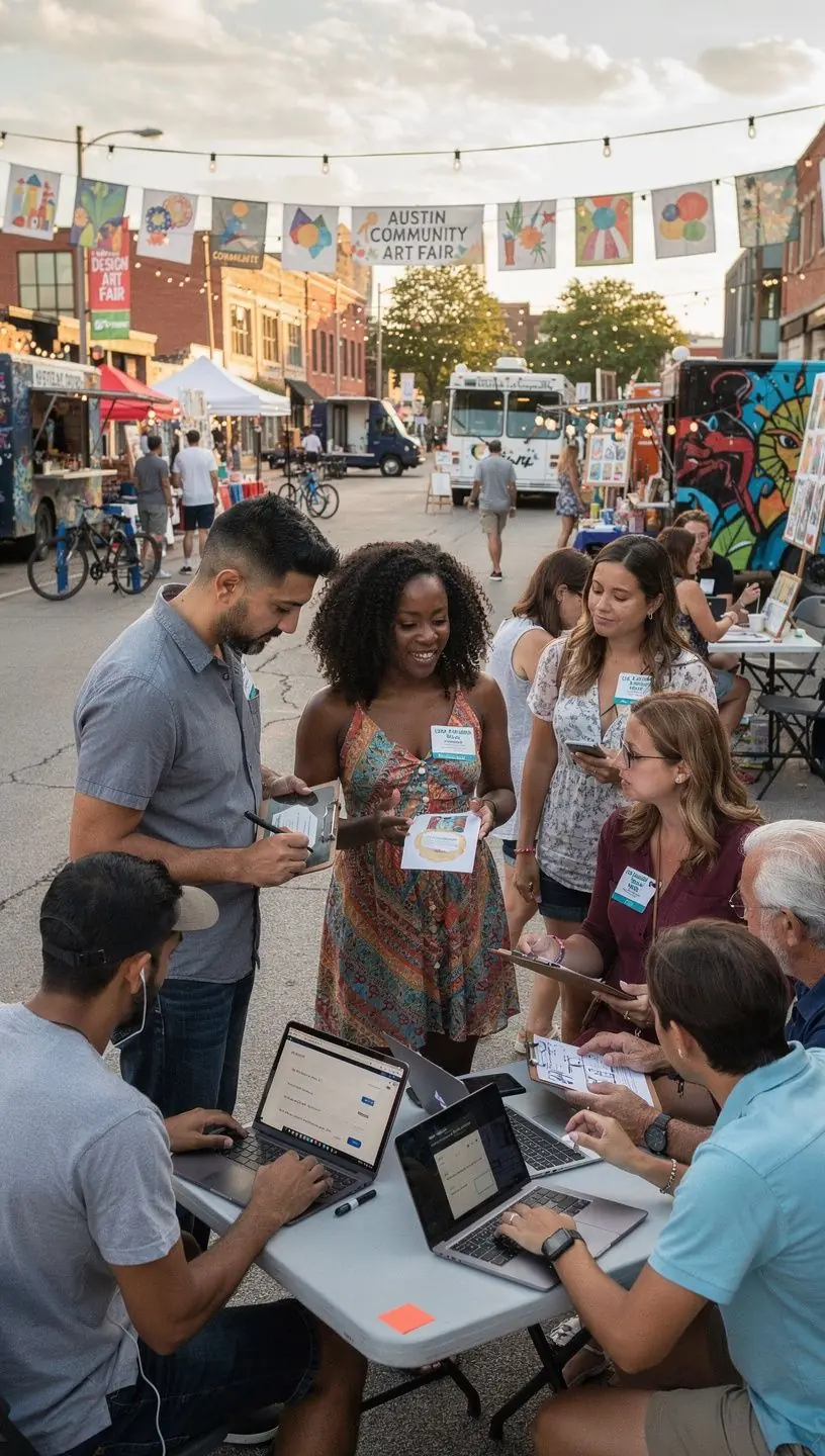 Visual hierarchy illustrating engagement in user experience design.